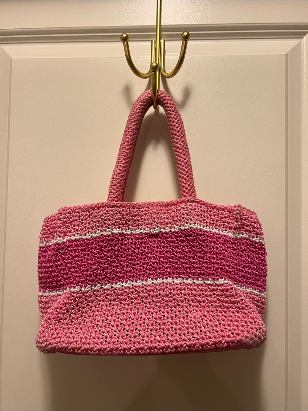 The Sak Pink Handwoven Tote Bag - Stylish Everyday Carry